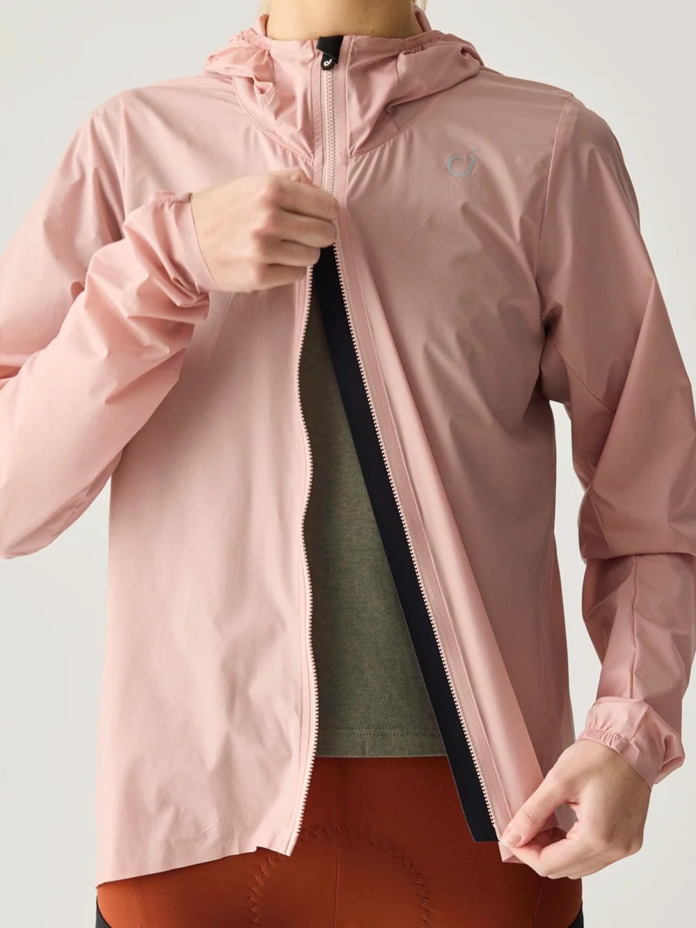 NWT Velocio Women’s UltraPack Jacket - Dusty Rose - Picture 5 of 10